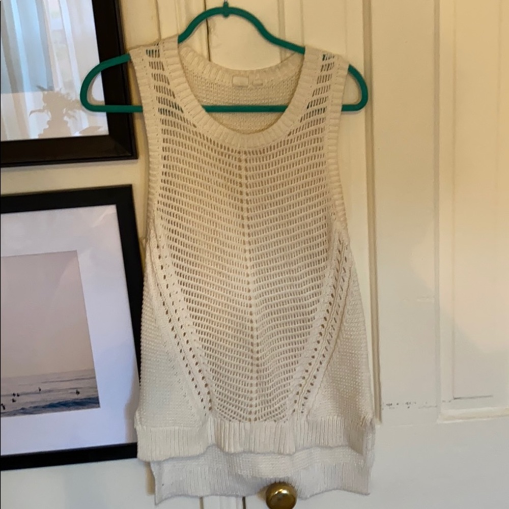 Sweater tank tunic